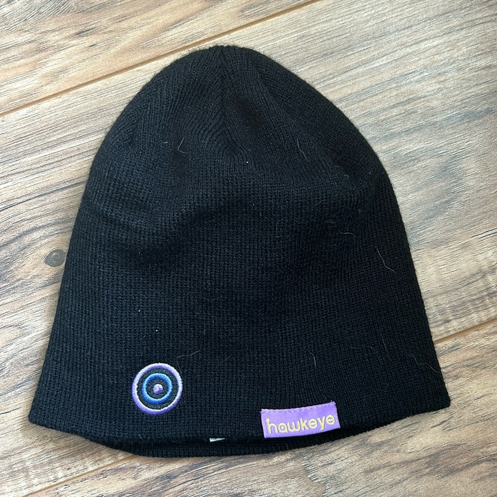 Hawkeye marvel comic Disney beanie